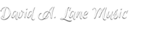David A. Lane Music Logo